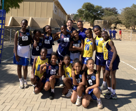 Collexia Sponsors Suiderhof Primary School Netball Team